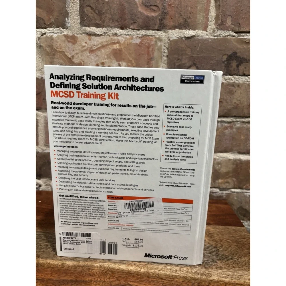 Analyzing Requirements and Defining Solution Architectures‎ Mcsd T